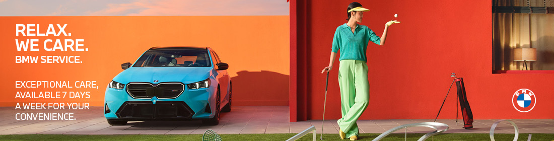 Relax. We Care. BMW Service.